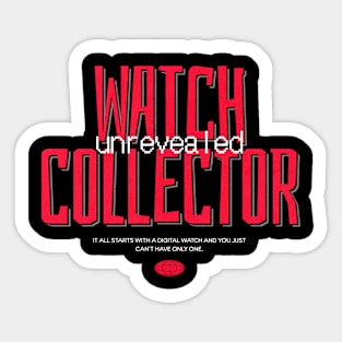 Watch Collector Sticker